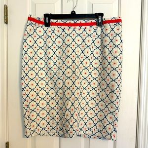 Boden knee length skirt